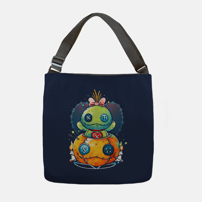 Voodoo Pumpkin-None-Adjustable Tote-Bag-Vallina84