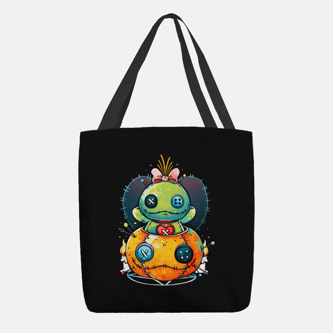 Voodoo Pumpkin-None-Basic Tote-Bag-Vallina84