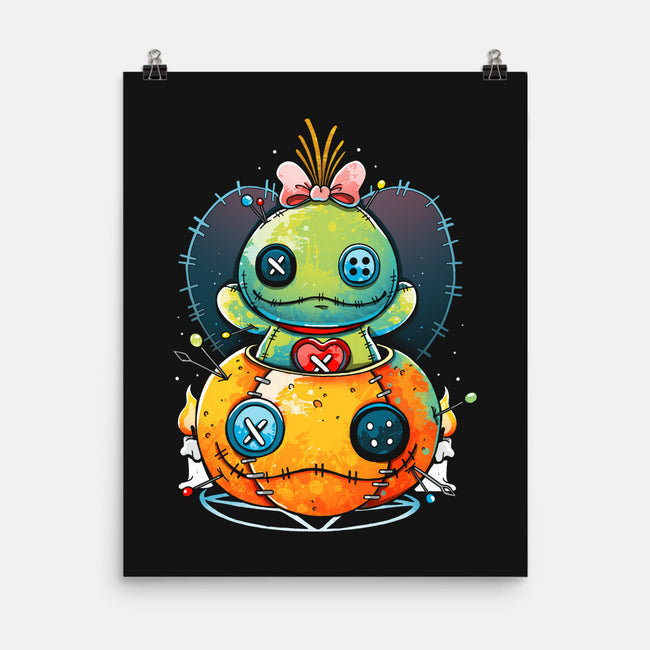 Voodoo Pumpkin-None-Matte-Poster-Vallina84