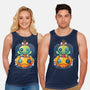 Voodoo Pumpkin-Unisex-Basic-Tank-Vallina84