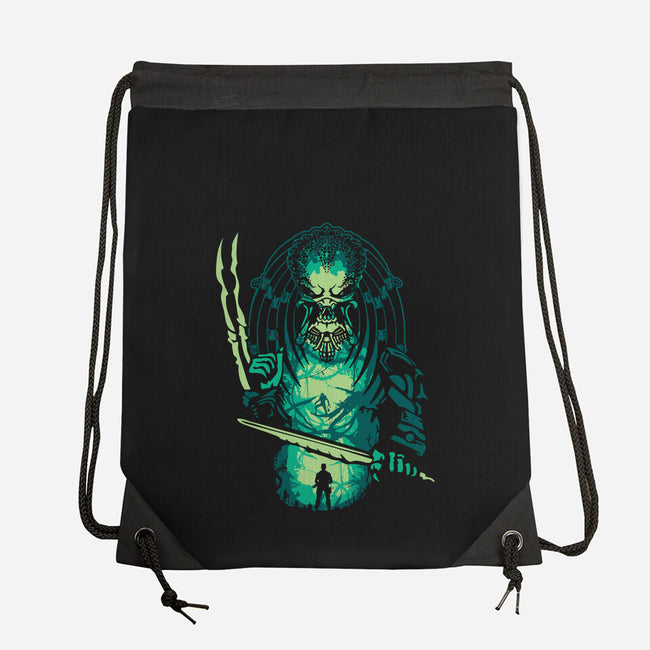 The Human Prey-None-Drawstring-Bag-dalethesk8er