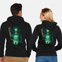 The Human Prey-Unisex-Zip-Up-Sweatshirt-dalethesk8er