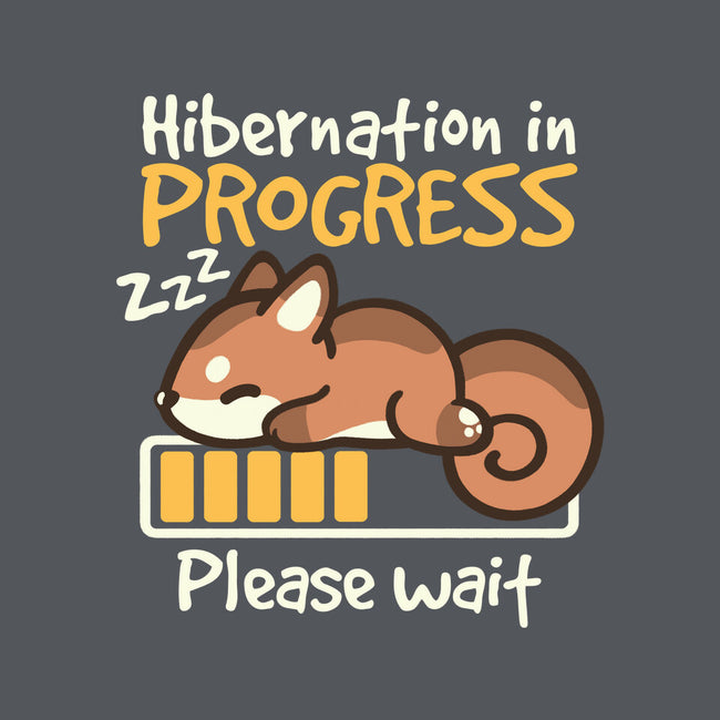 Hibernation In Progress Squirrel-Unisex-Crew Neck-Sweatshirt-NemiMakeit