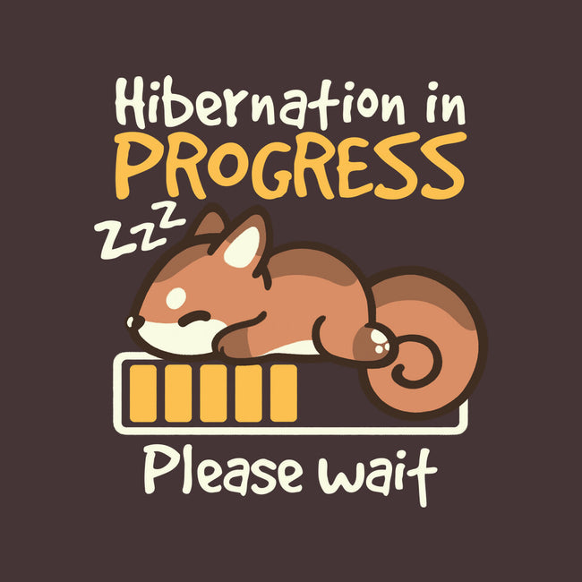 Hibernation In Progress Squirrel-Unisex-Crew Neck-Sweatshirt-NemiMakeit