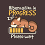 Hibernation In Progress Squirrel-None-Stretched-Canvas-NemiMakeit