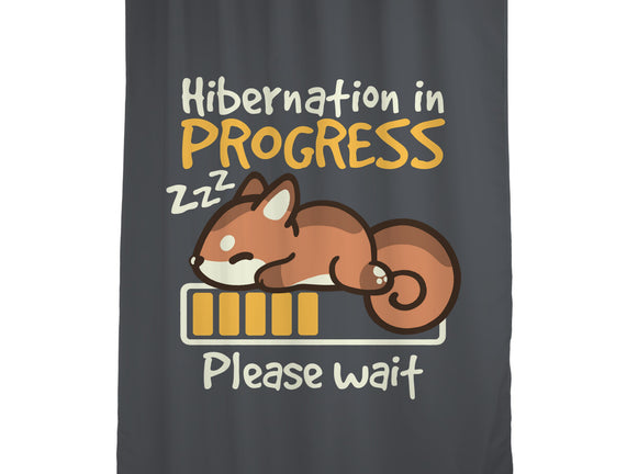 Hibernation In Progress Squirrel