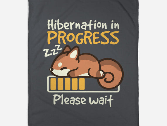 Hibernation In Progress Squirrel