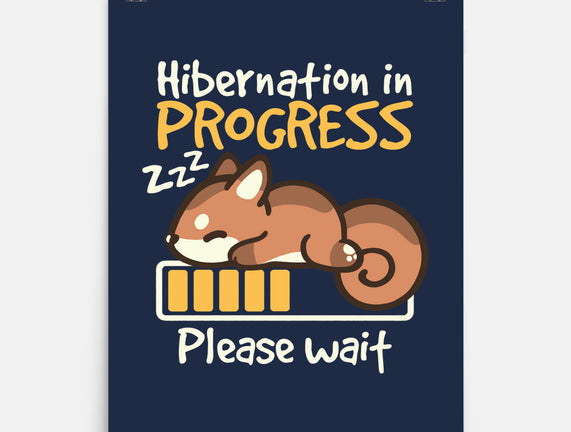 Hibernation In Progress Squirrel