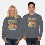 Hibernation In Progress Squirrel-Unisex-Crew Neck-Sweatshirt-NemiMakeit