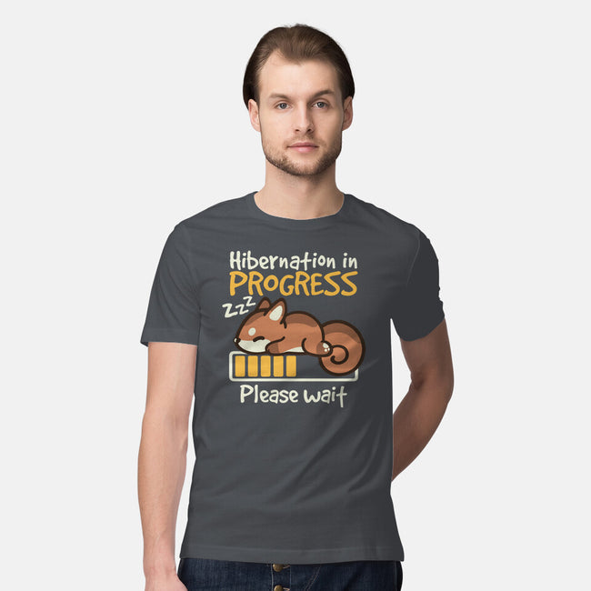 Hibernation In Progress Squirrel-Mens-Premium-Tee-NemiMakeit