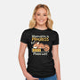 Hibernation In Progress Squirrel-Womens-Fitted-Tee-NemiMakeit