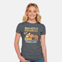 Hibernation In Progress Squirrel-Womens-Fitted-Tee-NemiMakeit