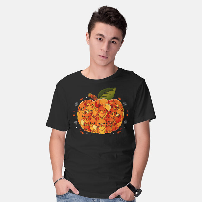 Harvest Of Foxes-Mens-Basic-Tee-Vallina84