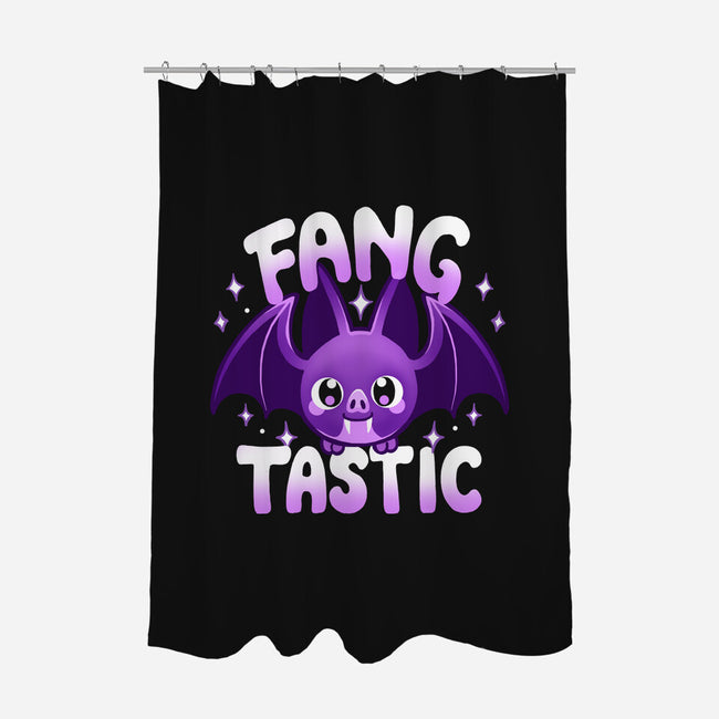 Spooky And Fangtastic-None-Polyester-Shower Curtain-Vallina84