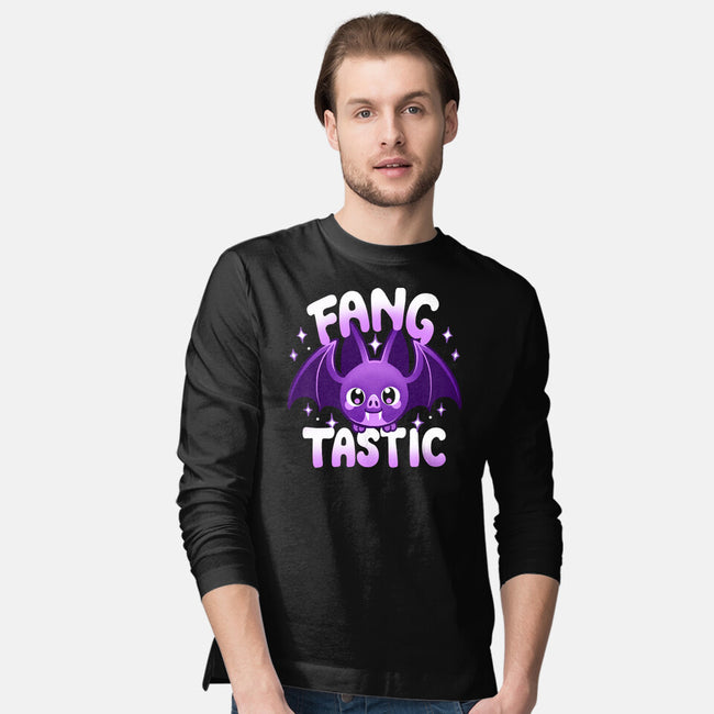 Spooky And Fangtastic-Mens-Long Sleeved-Tee-Vallina84