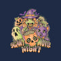 Scary Movie Night-Mens-Heavyweight-Tee-Skullpy