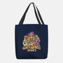 Scary Movie Night-None-Basic Tote-Bag-Skullpy