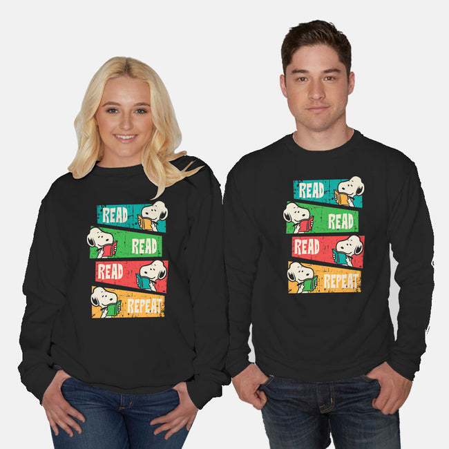 Read Read Read-Unisex-Crew Neck-Sweatshirt-turborat14