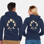 Meow Cycle-Unisex-Zip-Up-Sweatshirt-Thiago Correa