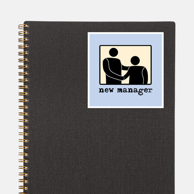 New Manager-None-Glossy-Sticker-nickzzarto