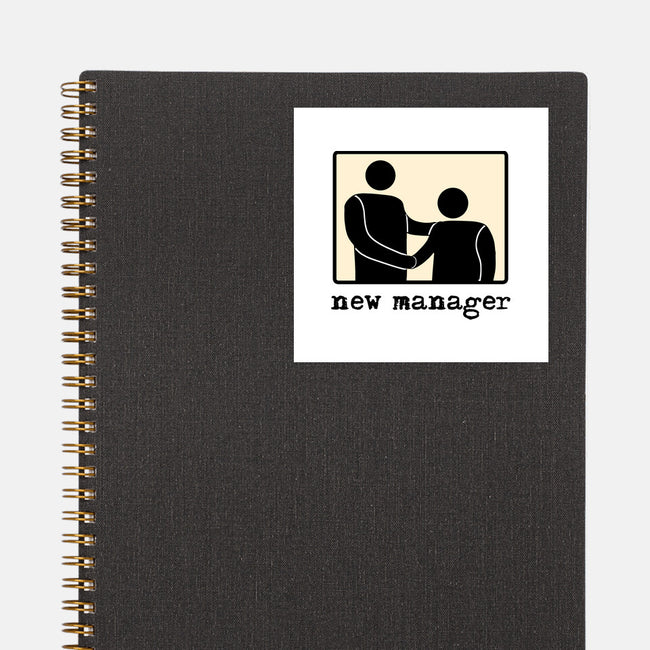 New Manager-None-Glossy-Sticker-nickzzarto