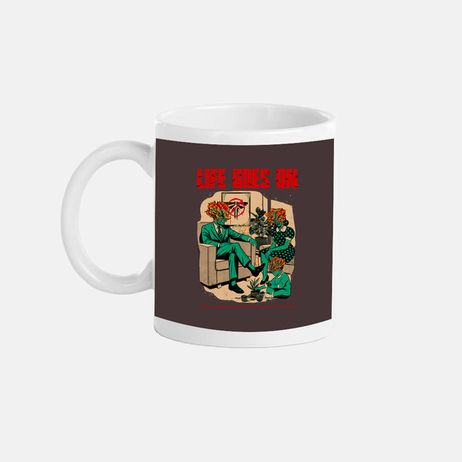 Among The Ruins-None-Mug-Drinkware-Hafaell