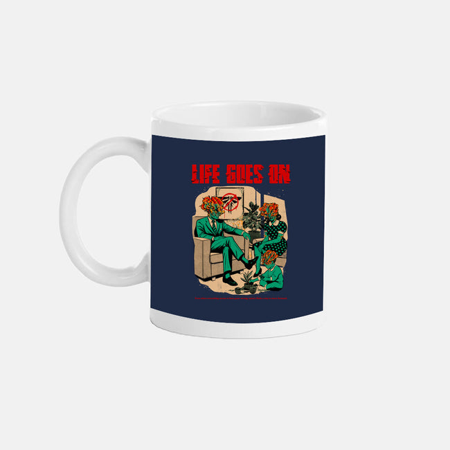 Among The Ruins-None-Mug-Drinkware-Hafaell