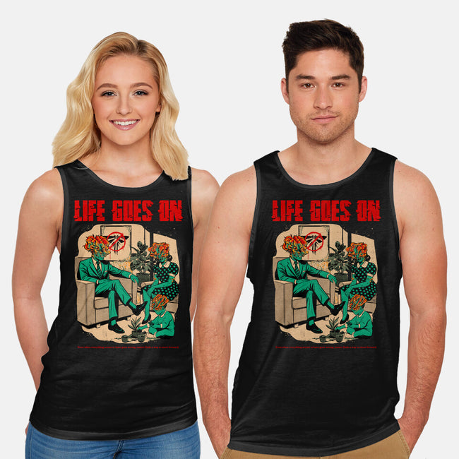 Among The Ruins-Unisex-Basic-Tank-Hafaell