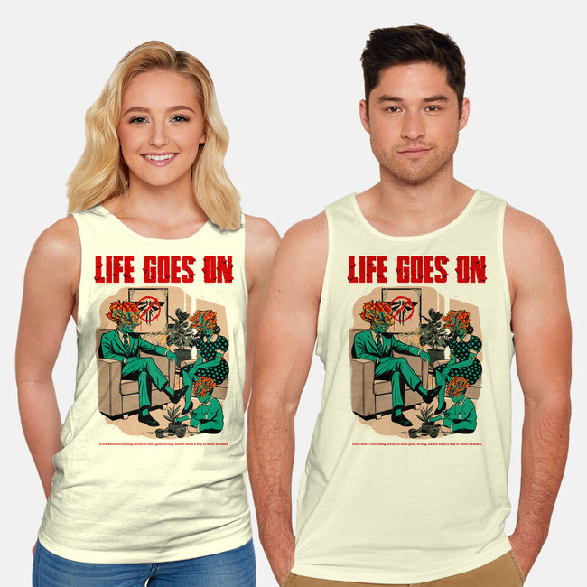 Among The Ruins-Unisex-Basic-Tank-Hafaell