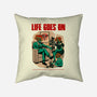 Among The Ruins-None-Removable Cover w Insert-Throw Pillow-Hafaell