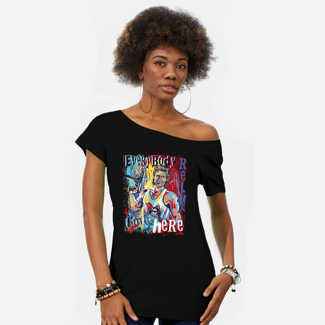 Burton Painting-Womens-Off Shoulder-Tee-zascanauta