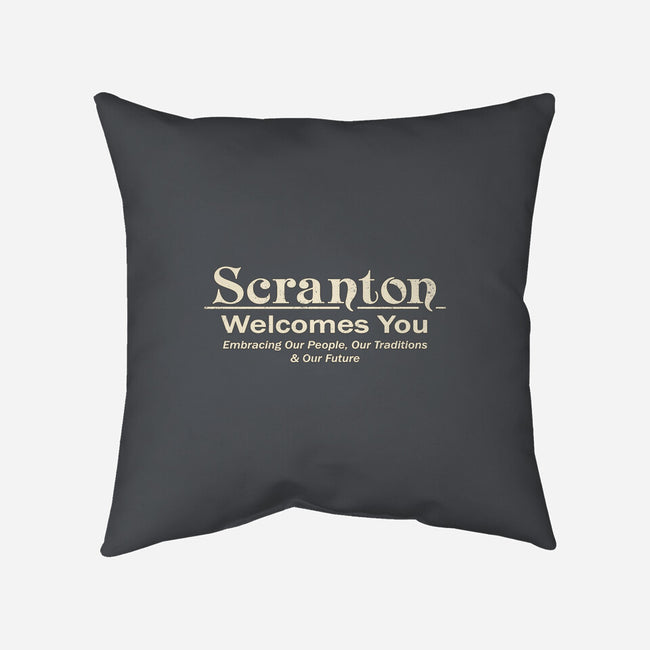 Dunder City-None-Removable Cover w Insert-Throw Pillow-retrodivision