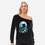 Master Fog-Womens-Off Shoulder-Sweatshirt-Vallina84