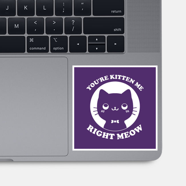 Kitten Me-None-Glossy-Sticker-Studio Mootant