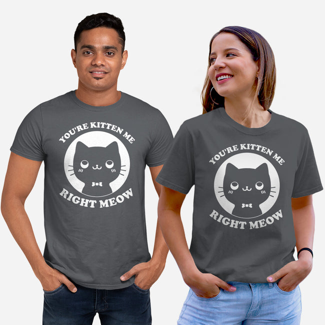 Kitten Me-Unisex-Basic-Tee-Studio Mootant