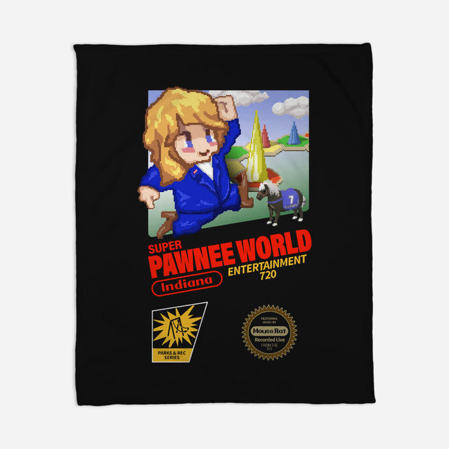 Super Pawnee World-None-Fleece-Blanket-ACraigL