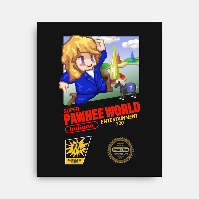 Super Pawnee World-None-Stretched-Canvas-ACraigL