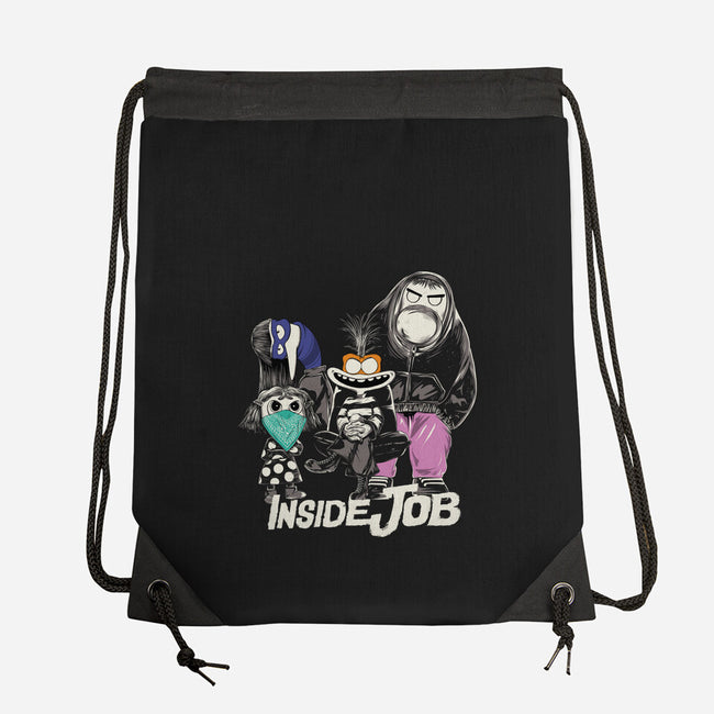 Inside Job-None-Drawstring-Bag-alfbocreative