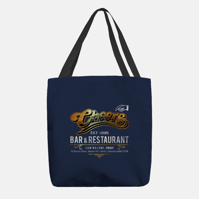 Sam's Bar-None-Basic Tote-Bag-AlemaArt