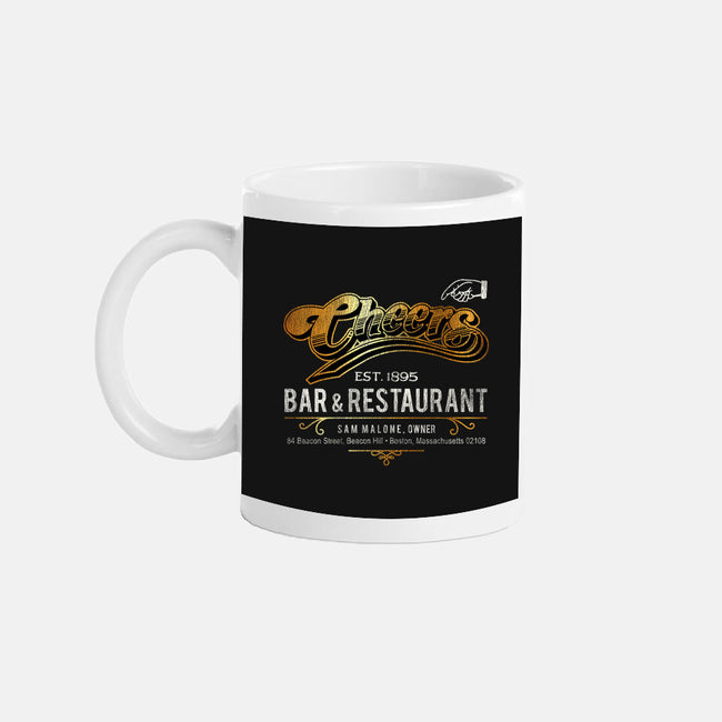 Sam's Bar-None-Mug-Drinkware-AlemaArt