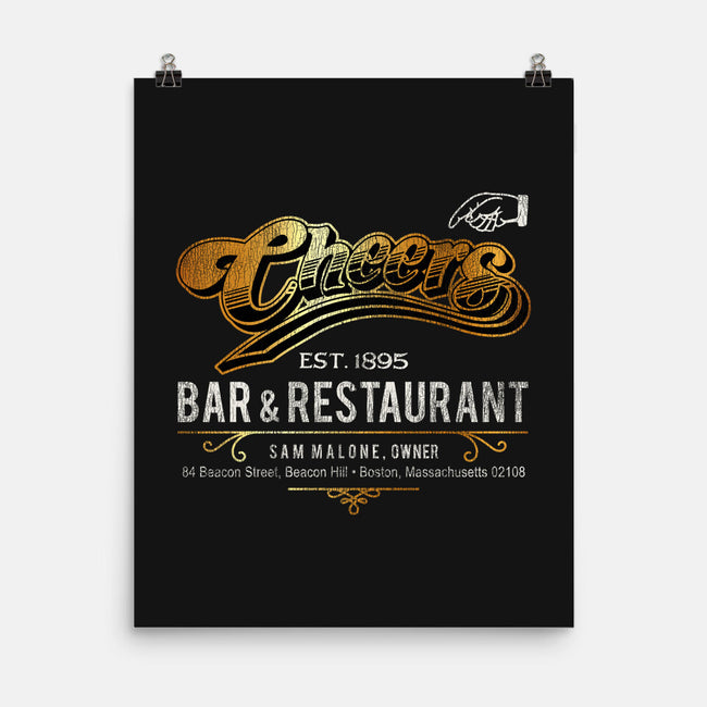 Sam's Bar-None-Matte-Poster-AlemaArt