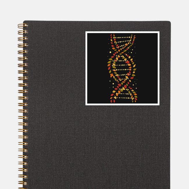 Autumn DNA-None-Glossy-Sticker-erion_designs