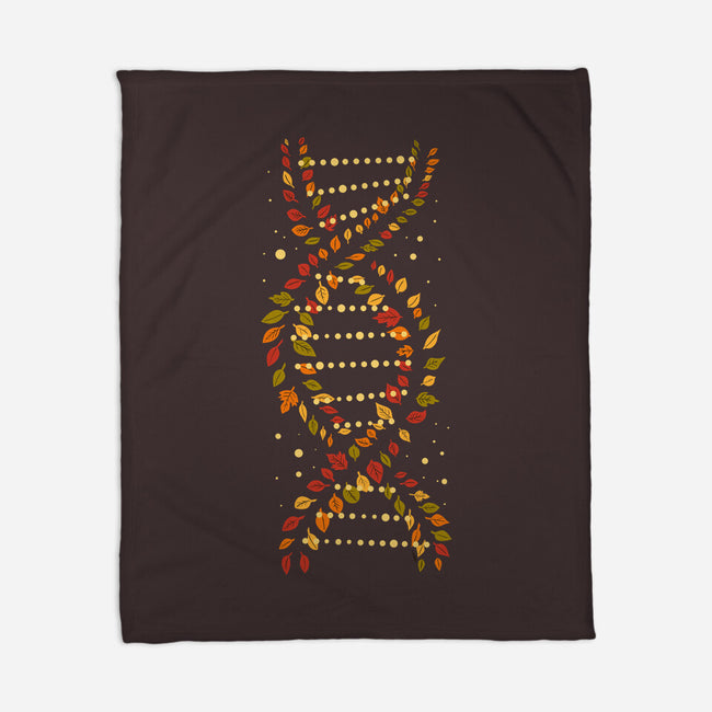 Autumn DNA-None-Fleece-Blanket-erion_designs