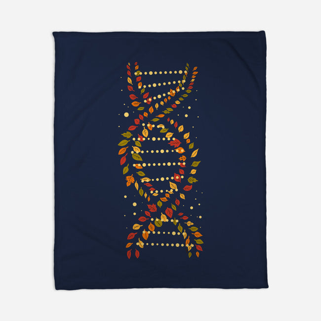 Autumn DNA-None-Fleece-Blanket-erion_designs