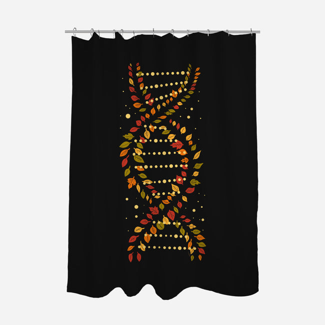 Autumn DNA-None-Polyester-Shower Curtain-erion_designs