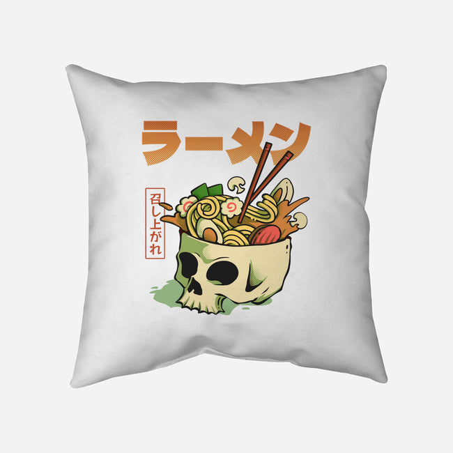 Ramen Forever-None-Removable Cover w Insert-Throw Pillow-ilustraziz