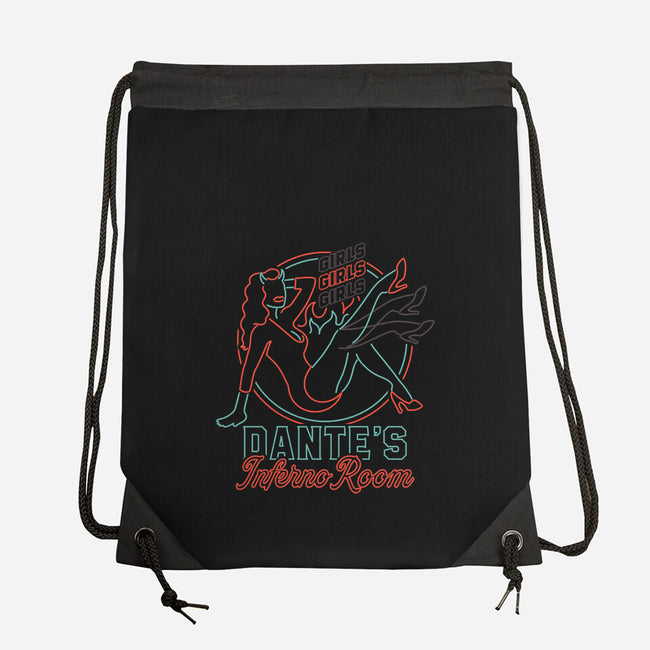 Dante Devil Girl-None-Drawstring-Bag-Studio Mootant