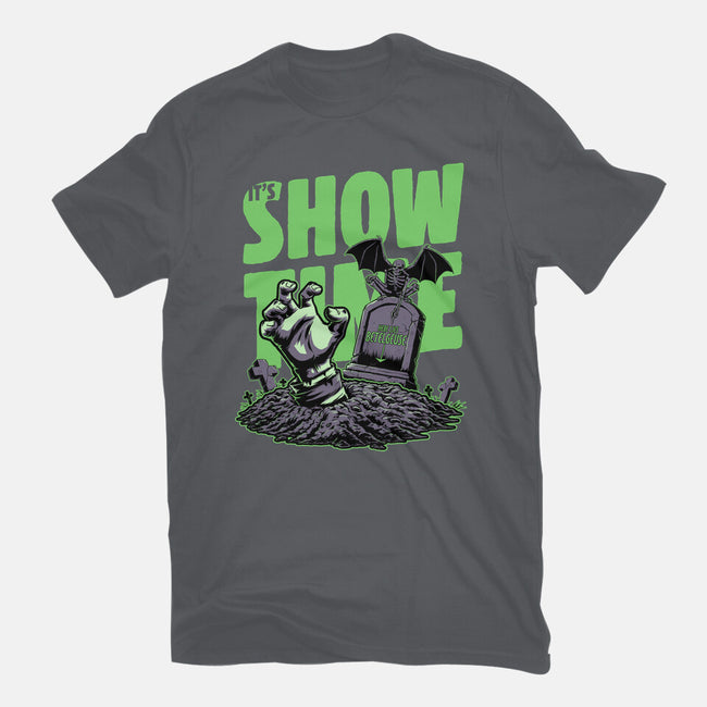 Beetle Graveyard Showtime-Mens-Basic-Tee-Studio Mootant