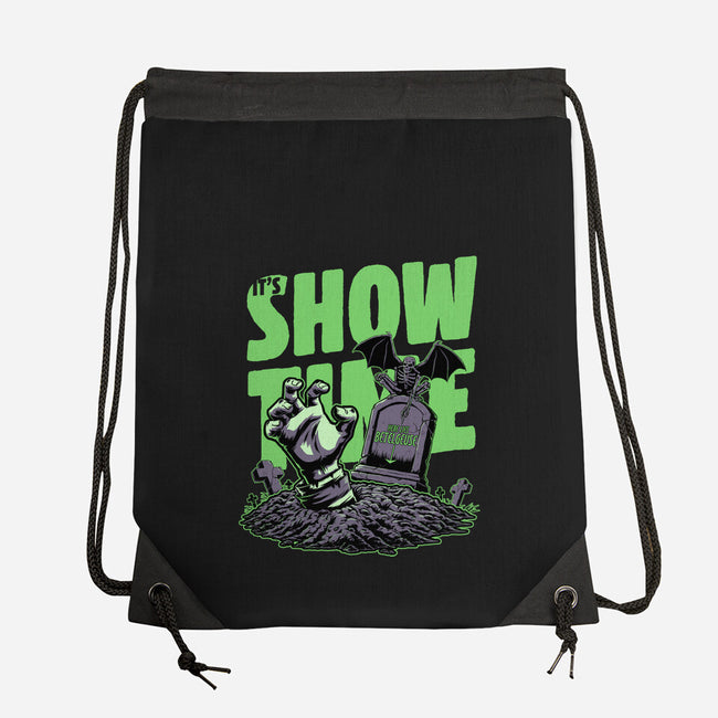 Beetle Graveyard Showtime-None-Drawstring-Bag-Studio Mootant