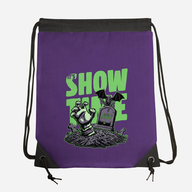 Beetle Graveyard Showtime-None-Drawstring-Bag-Studio Mootant